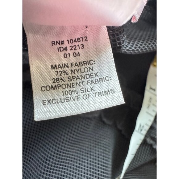 Vintage 2004 Victoria’s Secret Lace Sheer Rhinestone Slip size Medium - Picture 7 of 10